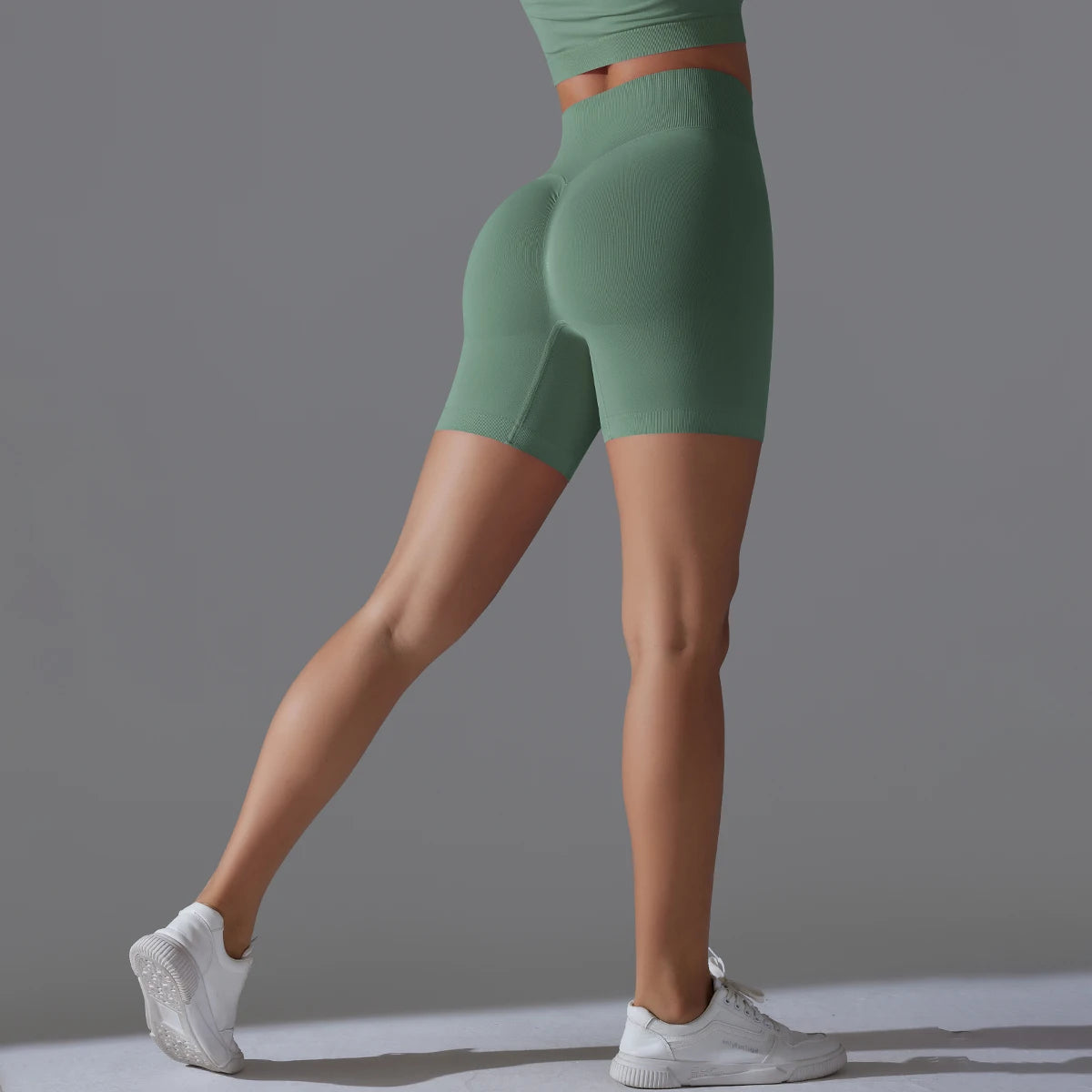 Seamless High-Waist Shorts