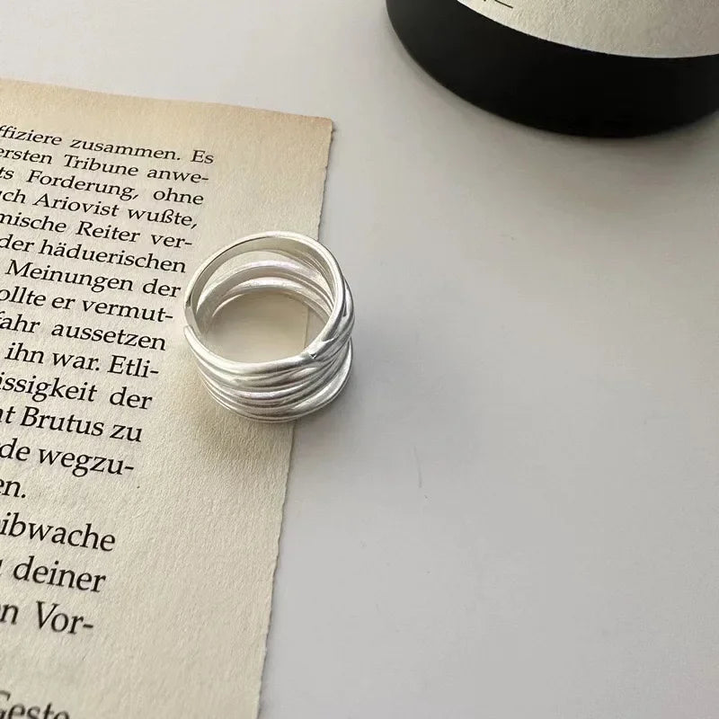 Luna Spiral Ring - Adjustable