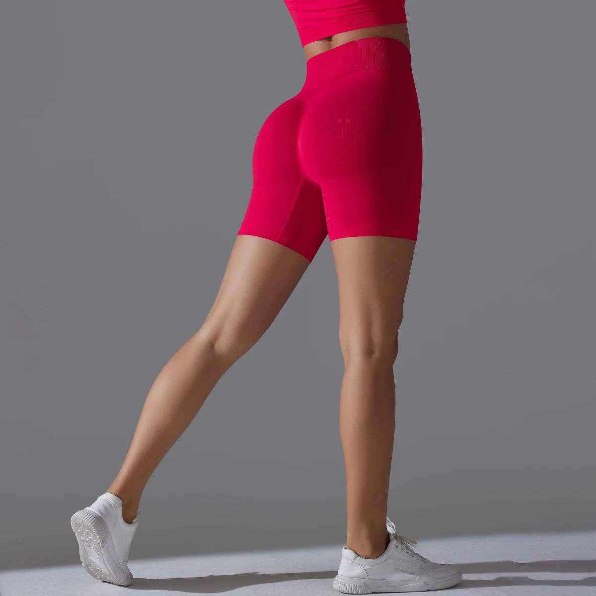 Seamless High-Waist Shorts