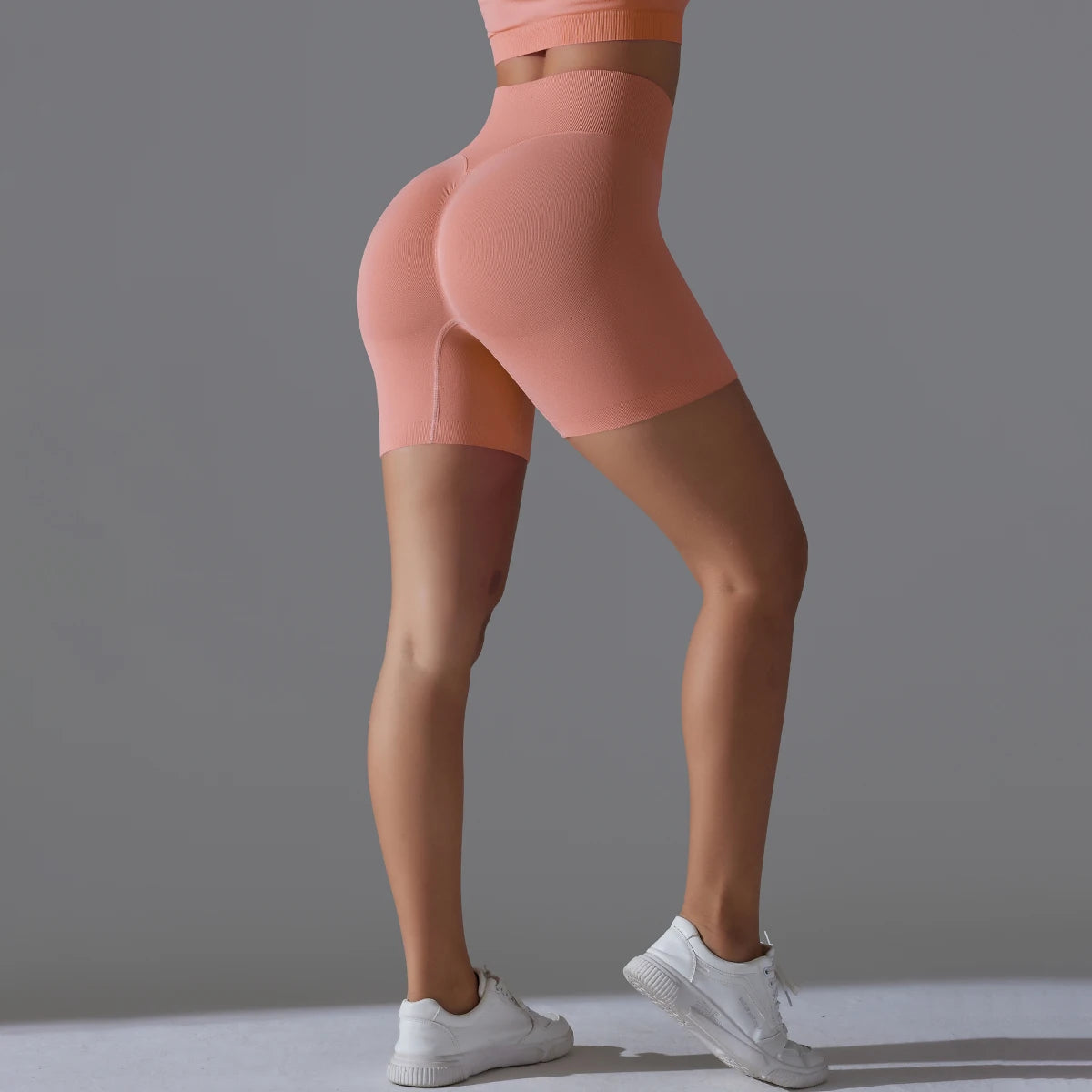 Seamless High-Waist Shorts