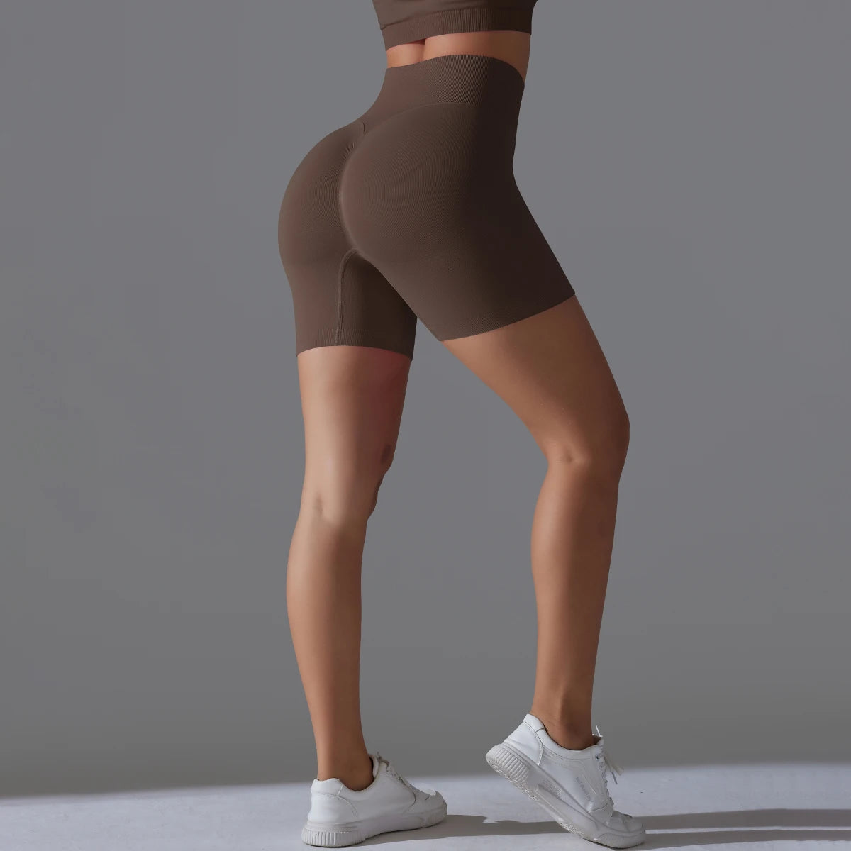 Seamless High-Waist Shorts
