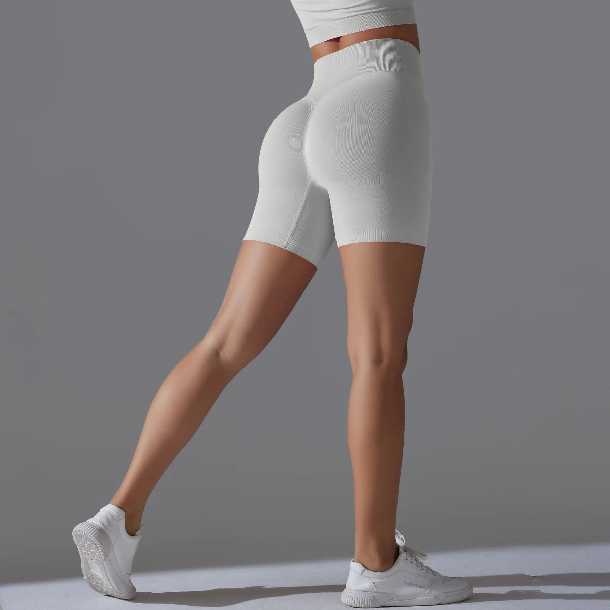 Seamless High-Waist Shorts