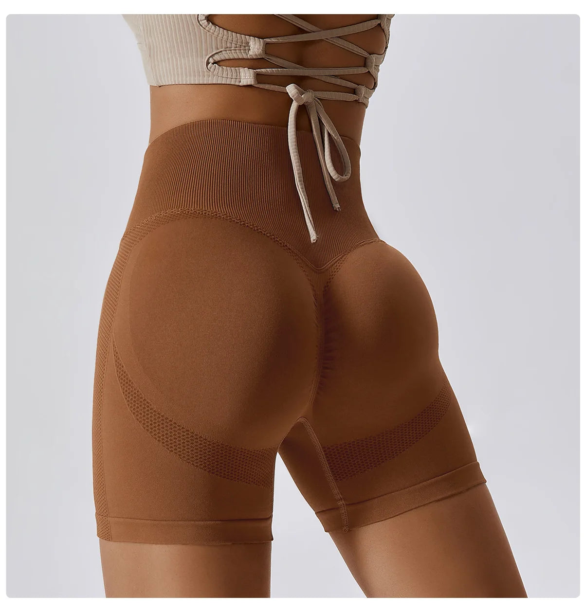Seamless Scrunch Push Up Shorts
