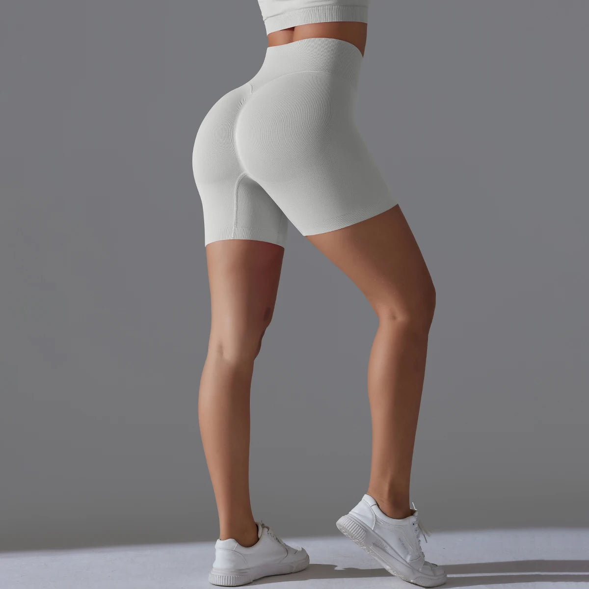 Seamless High-Waist Shorts