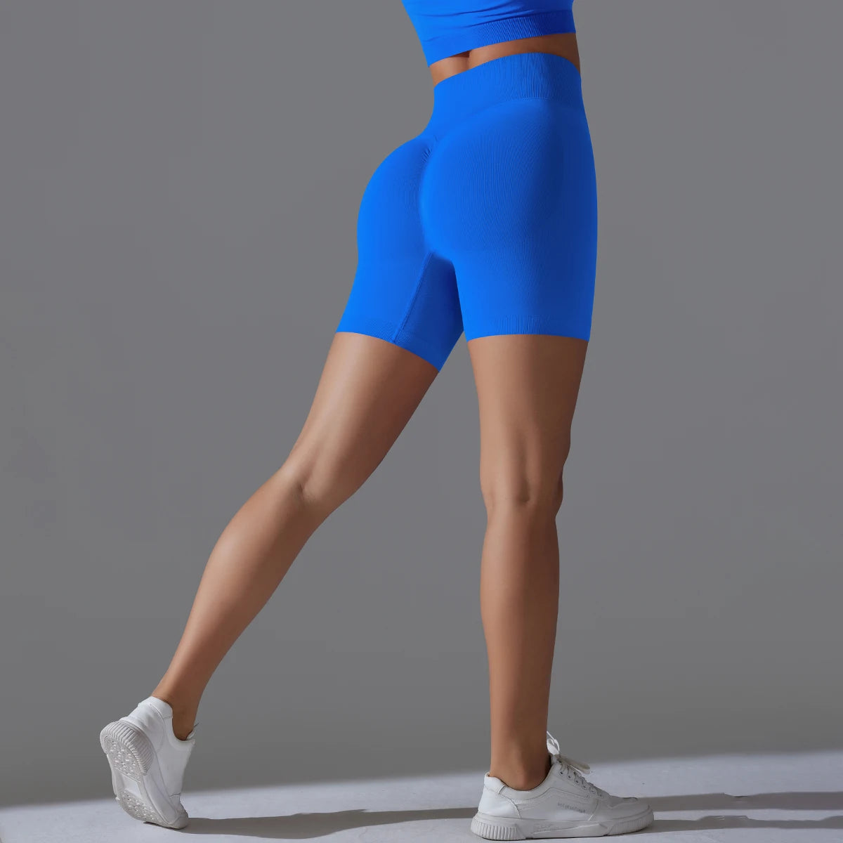 Seamless High-Waist Shorts