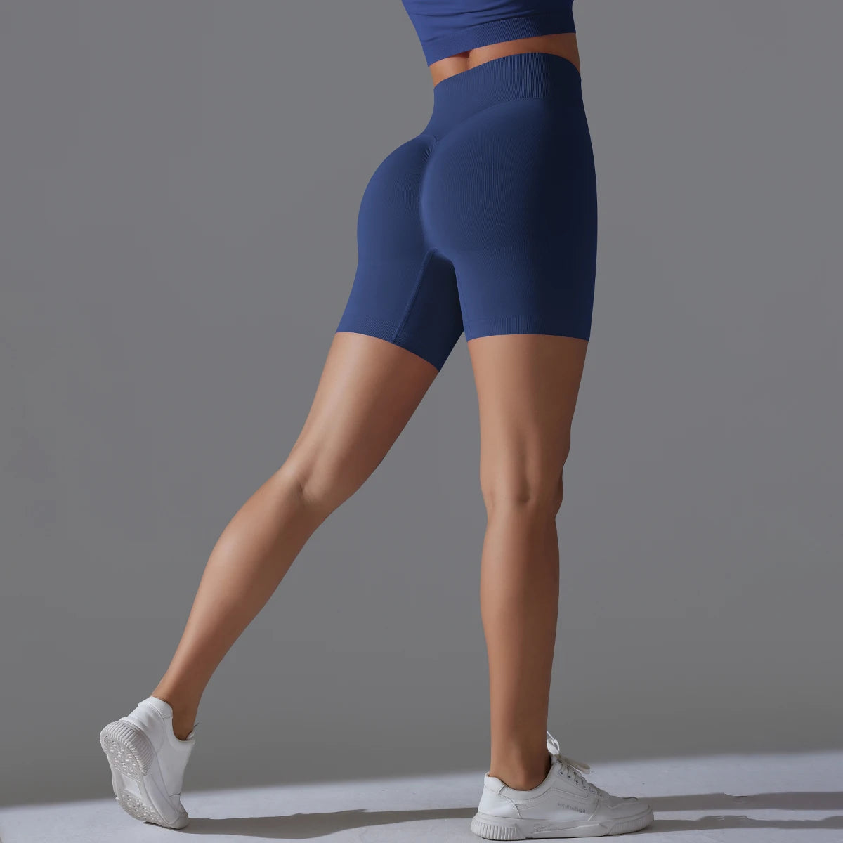 Seamless High-Waist Shorts