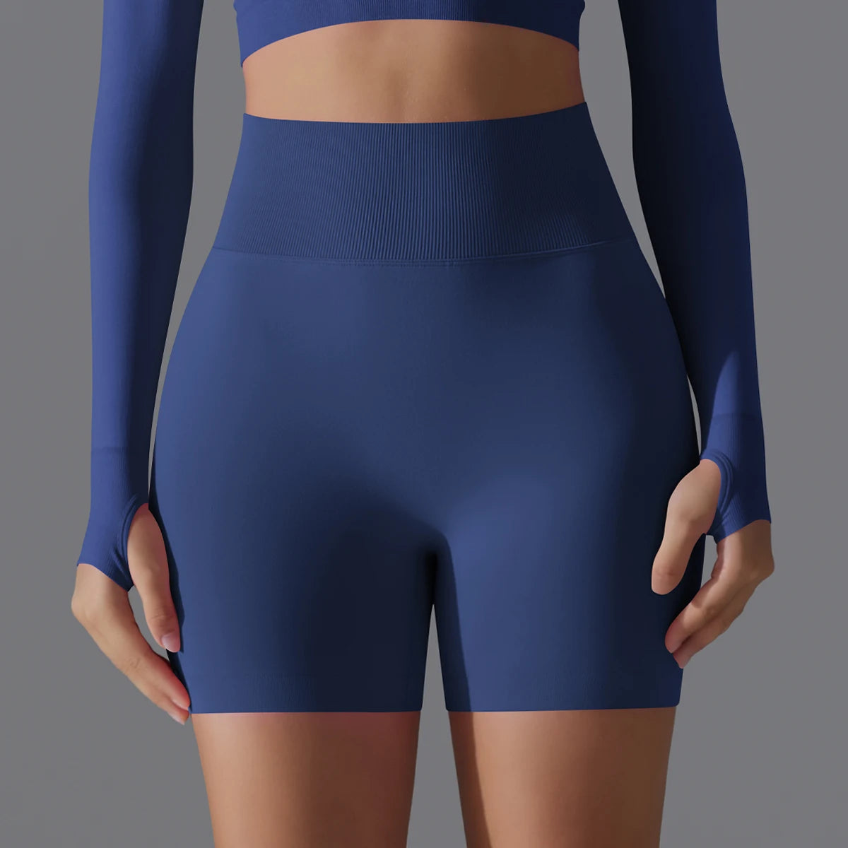 Seamless High-Waist Shorts
