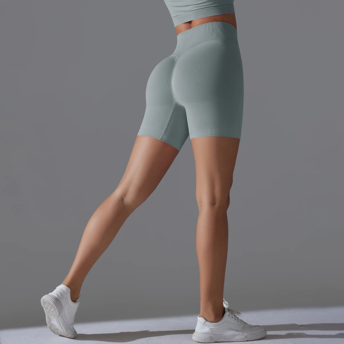 Seamless High-Waist Shorts