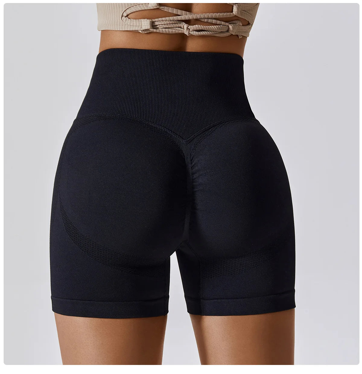 Seamless Scrunch Push Up Shorts
