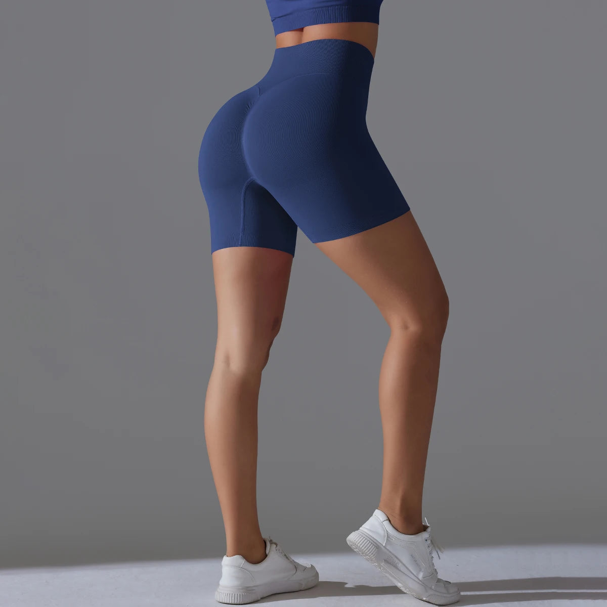 Seamless High-Waist Shorts - Yoga & Sports or Daily Wear