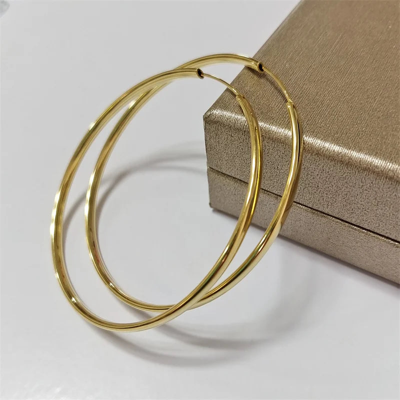 Loop de Luxe - Banger Statement Hoop Earrings