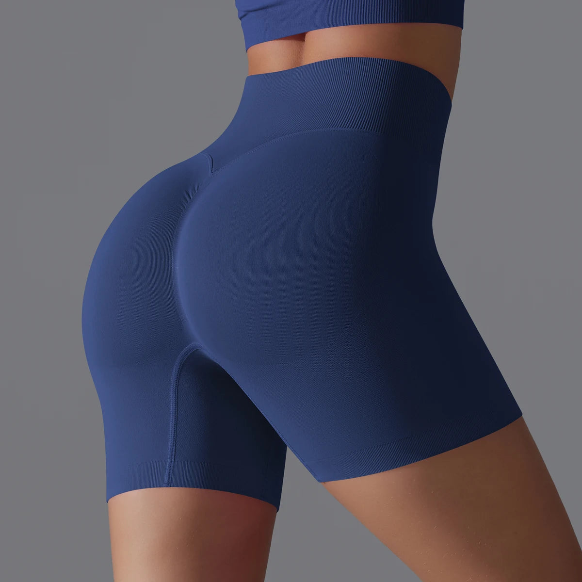 Seamless High-Waist Shorts - Yoga & Sports or Daily Wear