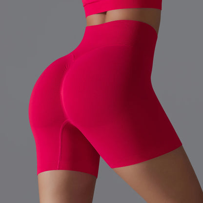 Seamless High-Waist Shorts - Yoga & Sports or Daily Wear