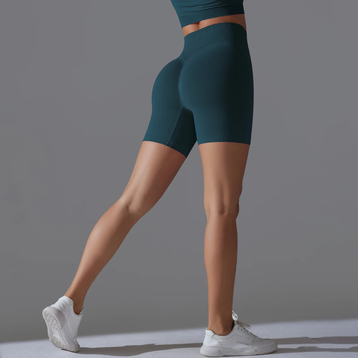 Seamless High-Waist Shorts - Yoga & Sports or Daily Wear