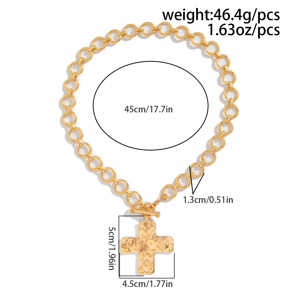 Guardian Cross Necklace