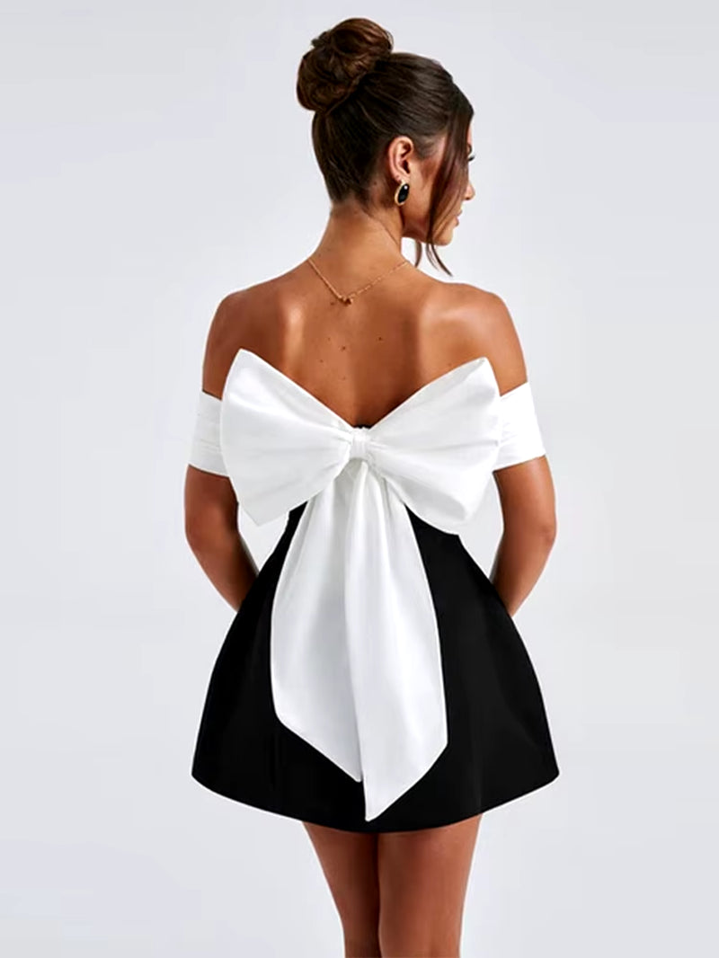 Glamorous Off-Shoulder Mini Dress