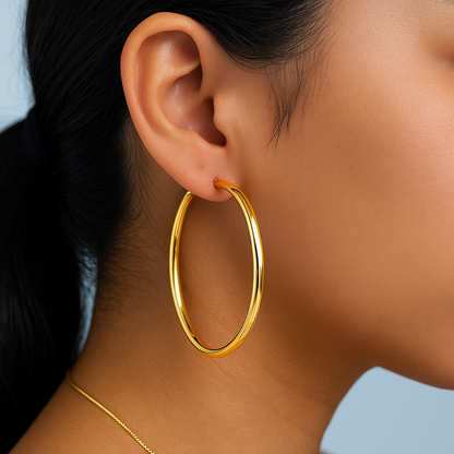 Loop de Luxe - Banger Statement Hoop Earrings