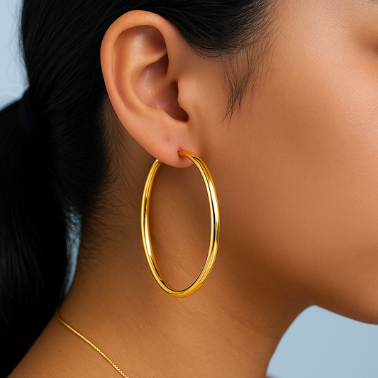 Loop de Luxe - Banger Statement Hoop Earrings